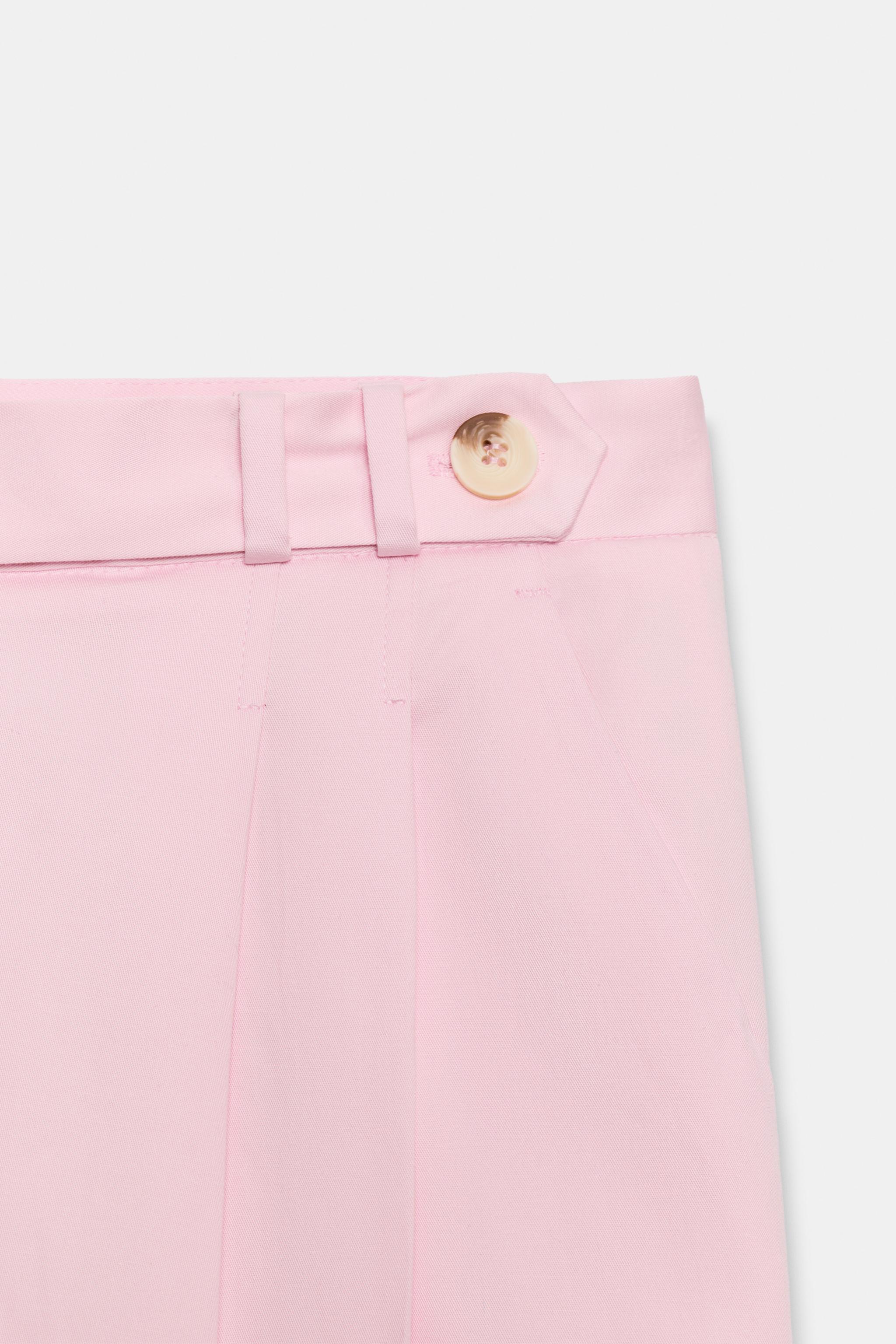 PANTALON LARGE À PINCES